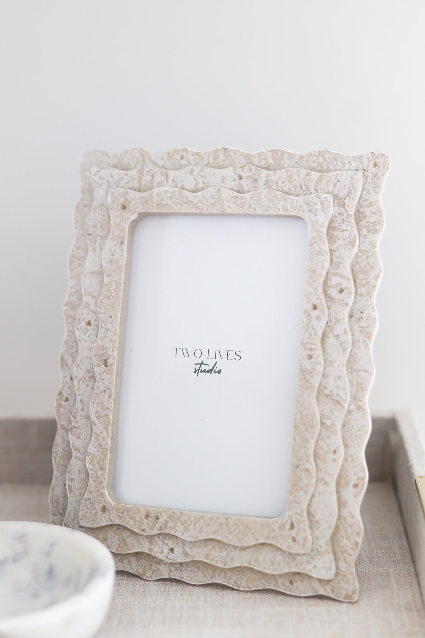 Waves of Memory 4x6 Stone Frame