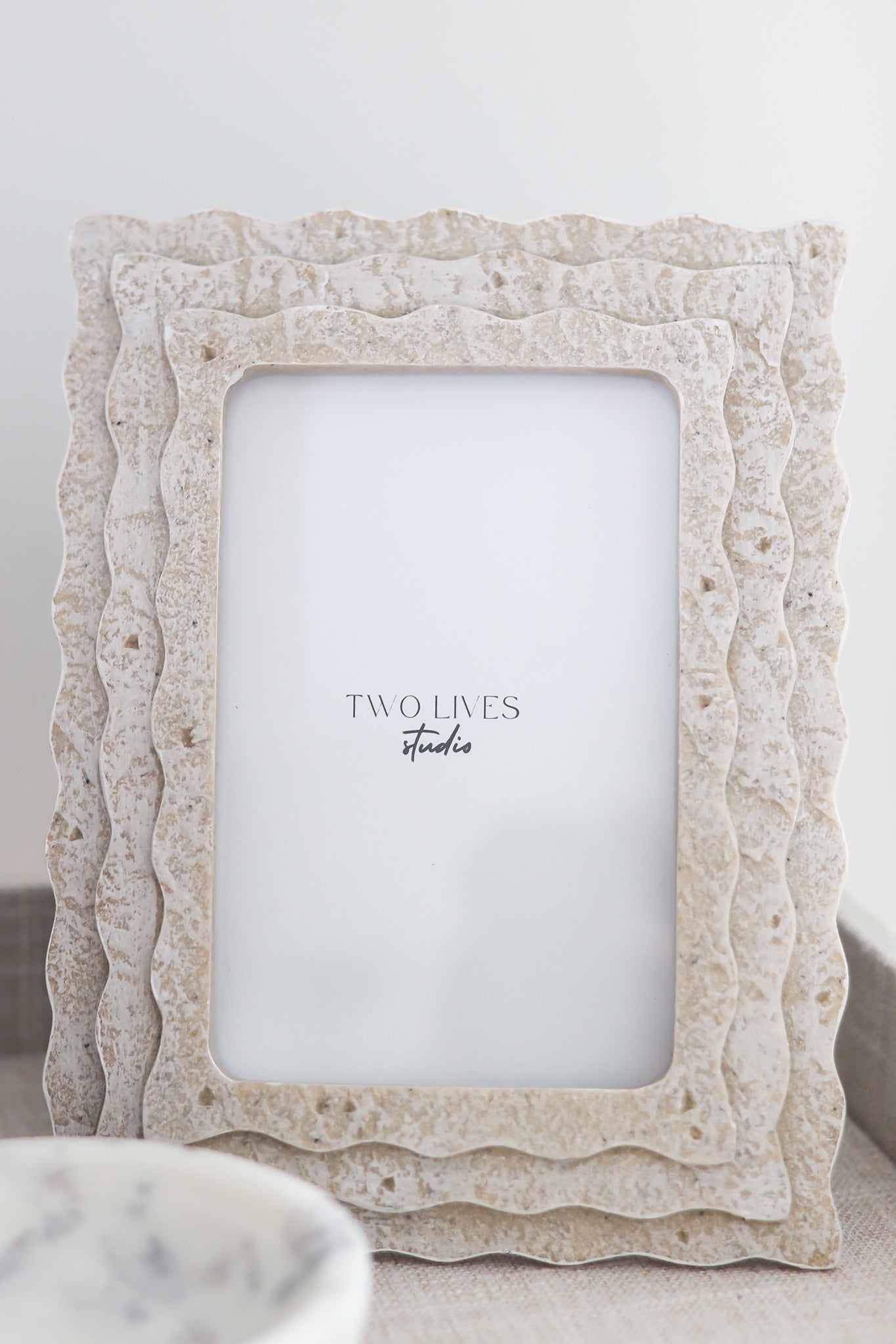 Waves of Memory 4x6 Stone Frame