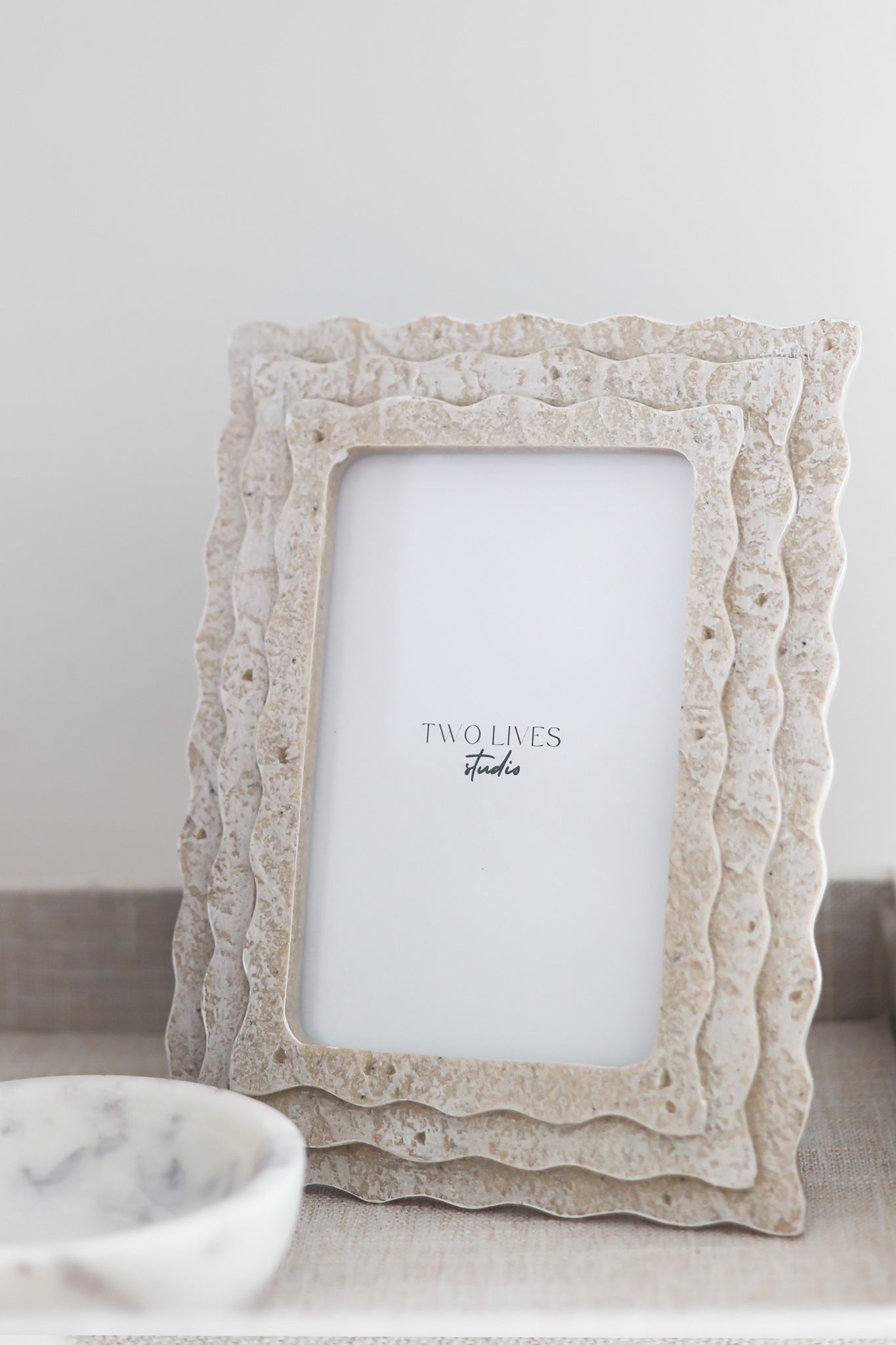 Waves of Memory 4x6 Stone Frame