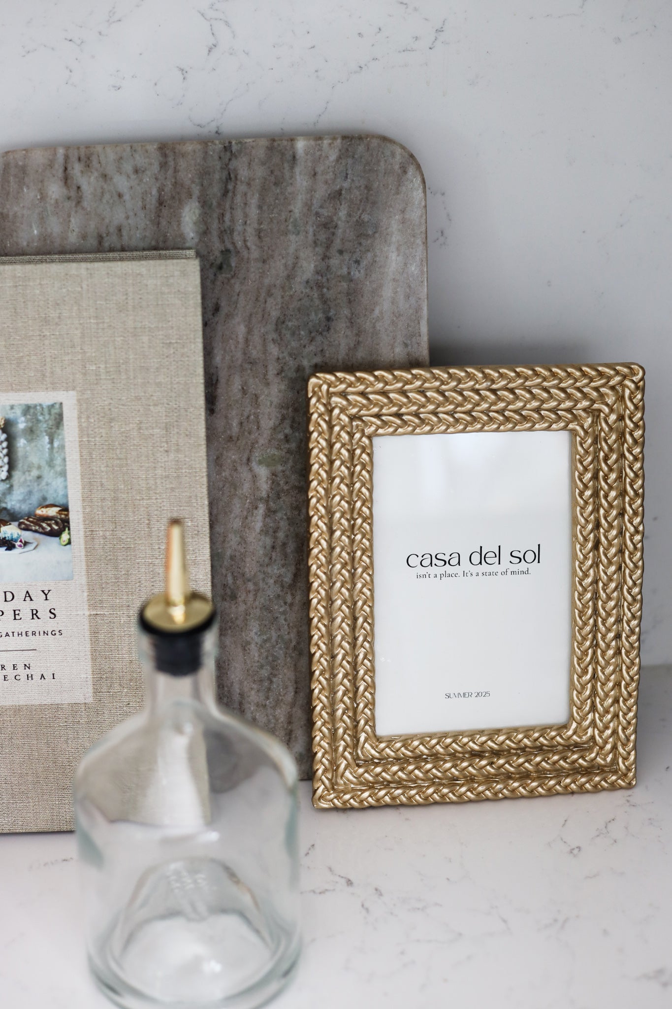 Braided Gold Frame – 4x6