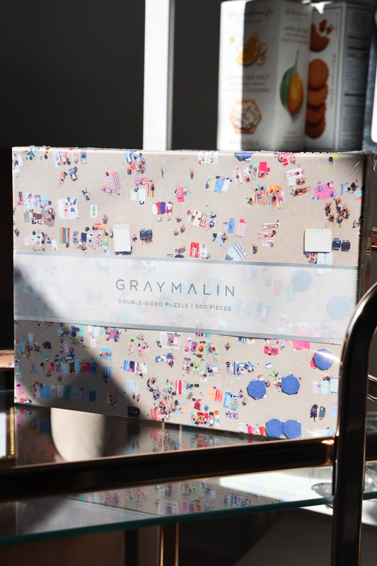 Gray Malin Beach Puzzle – 500 Pieces (Double-Sided)