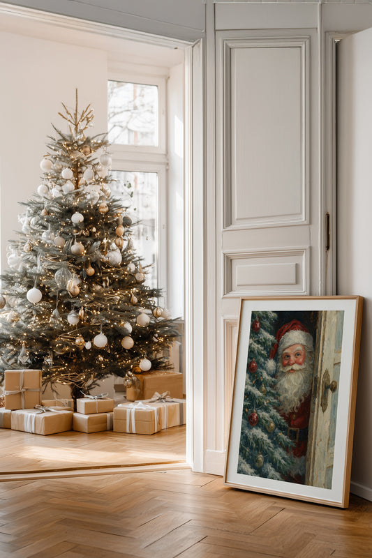 Santa’s View - Digital Art Print