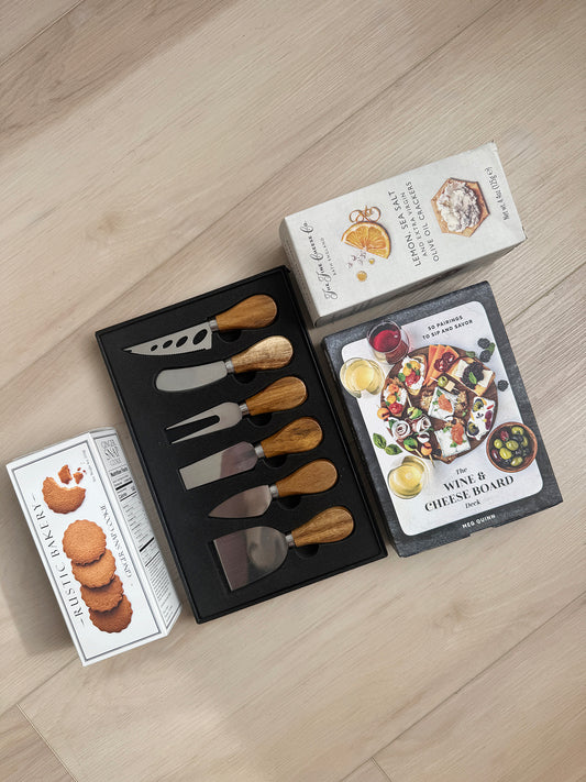 The Luxe Wine & Cheese Gift Box