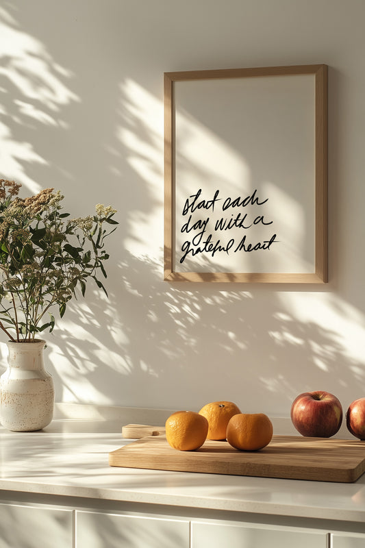 Grateful Heart Print