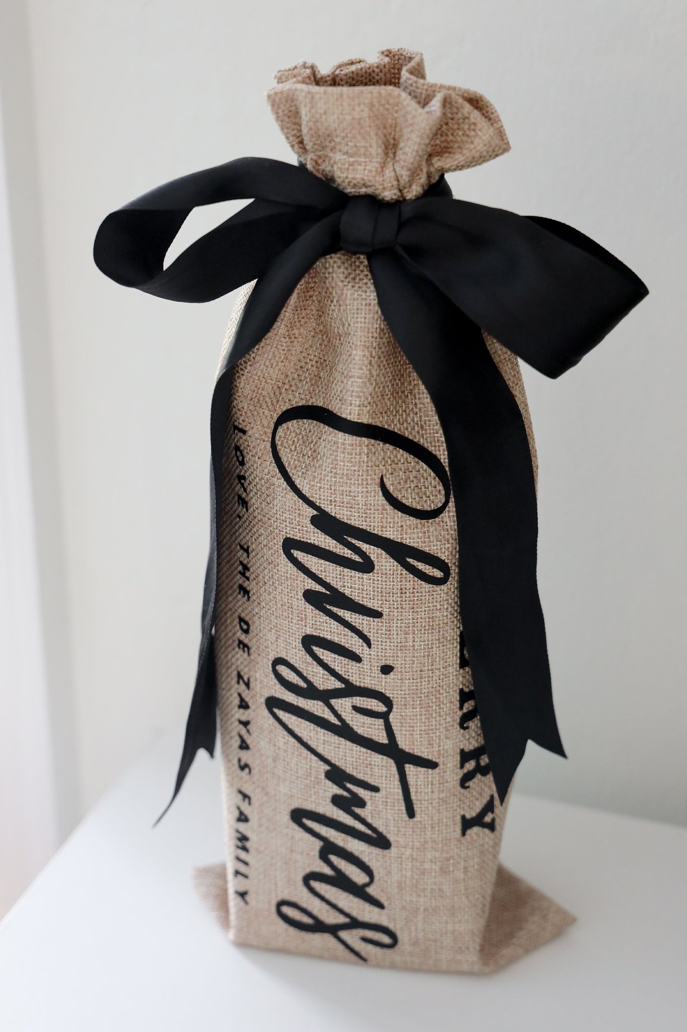 Canvas Wine & Champagne Bag