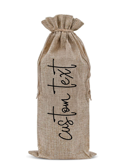 Canvas Wine & Champagne Bag