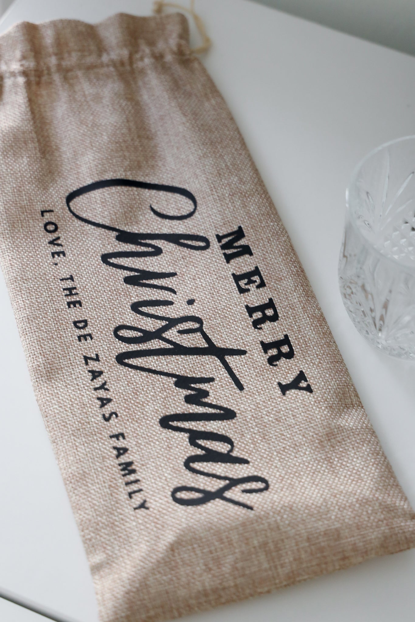 Canvas Wine & Champagne Bag