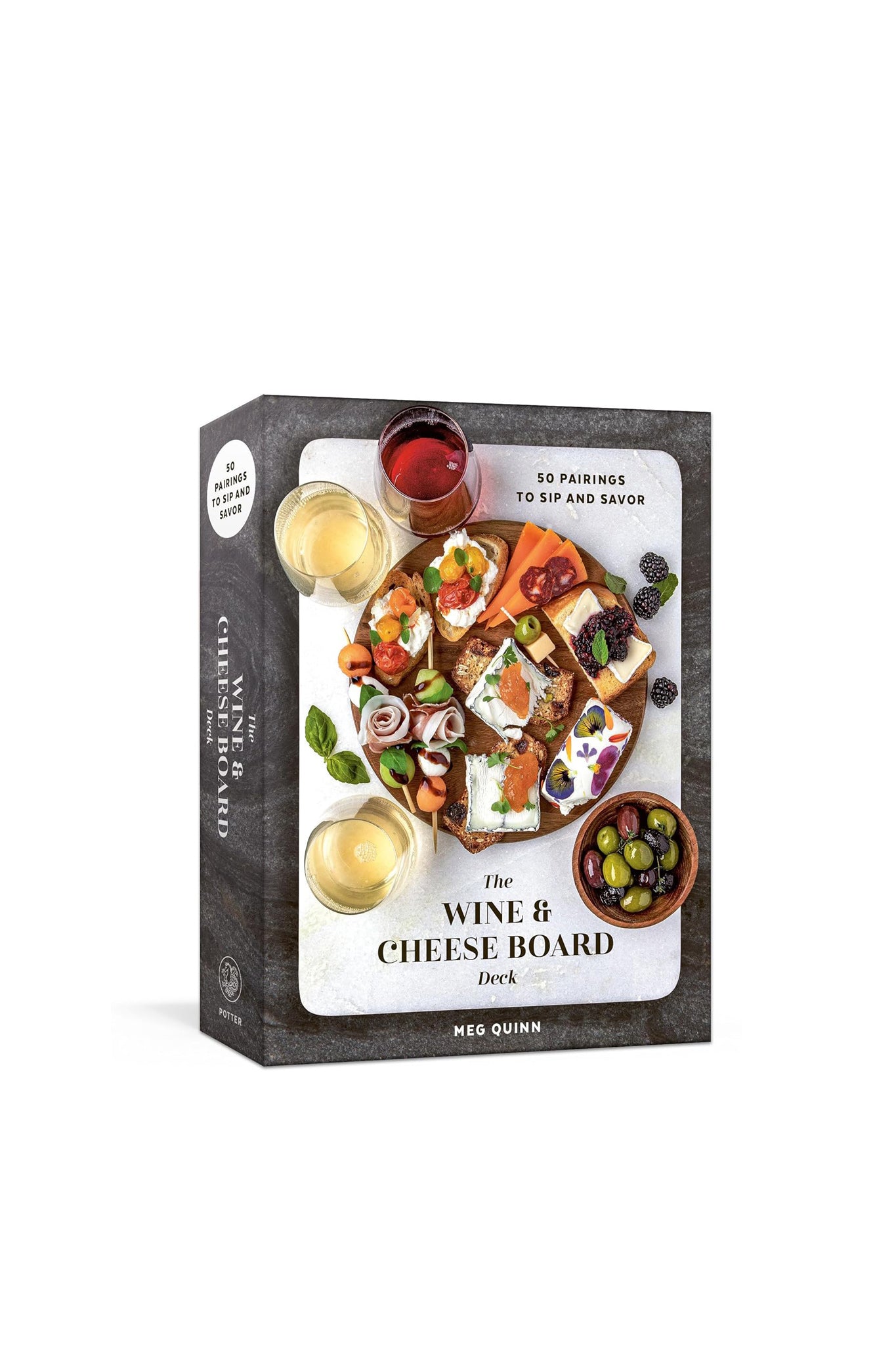 The Wine and Cheese Board Deck: 50 Pairings to Sip and Savor: Cards