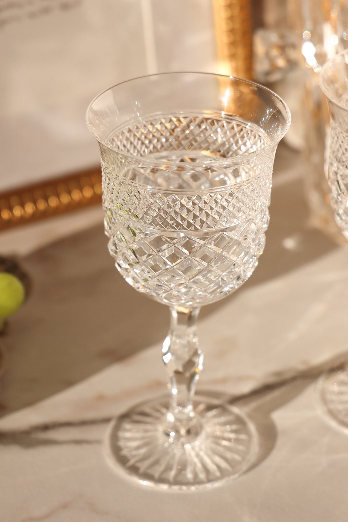 Crystal Wine Goblets