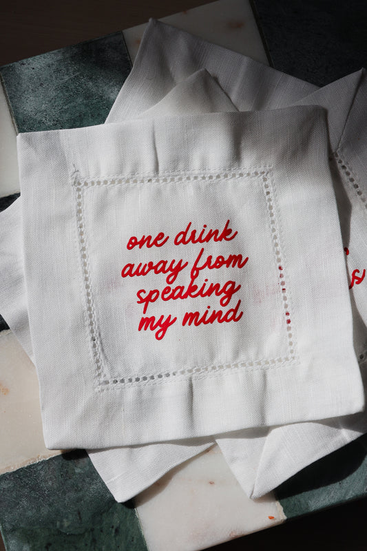 Holiday Linen Napkins - Set of 4