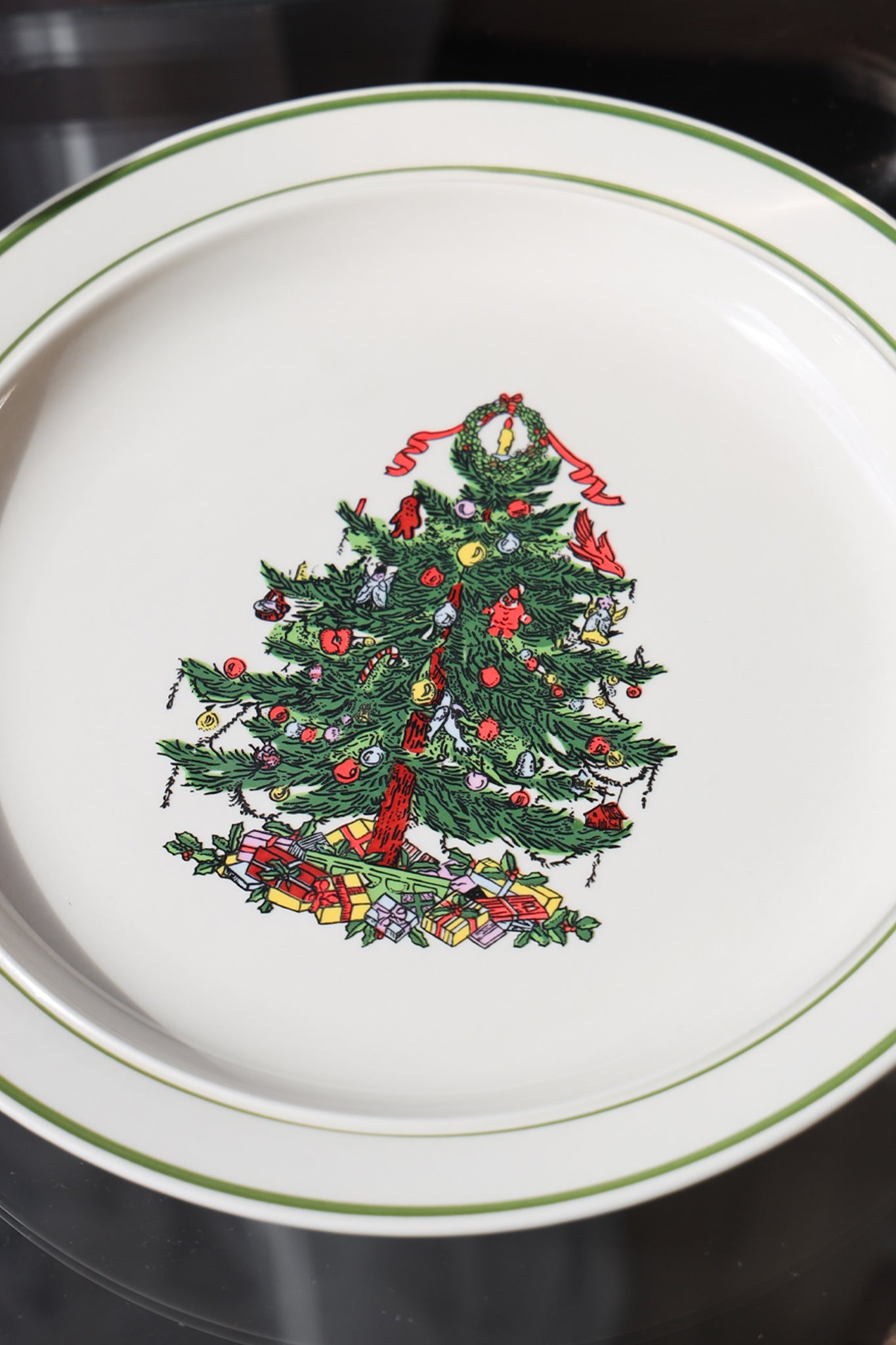 Christmas Tree - Single Cookie Plate