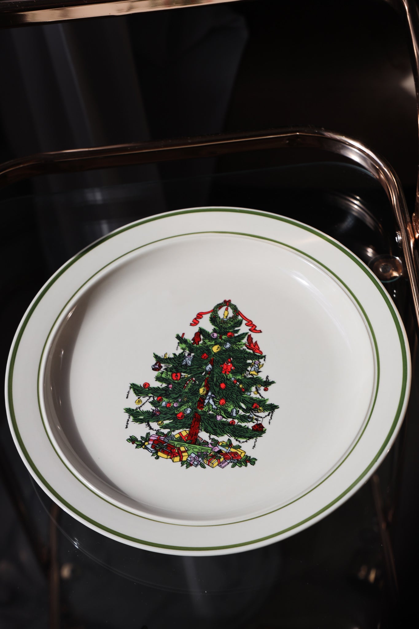 Christmas Tree - Single Cookie Plate