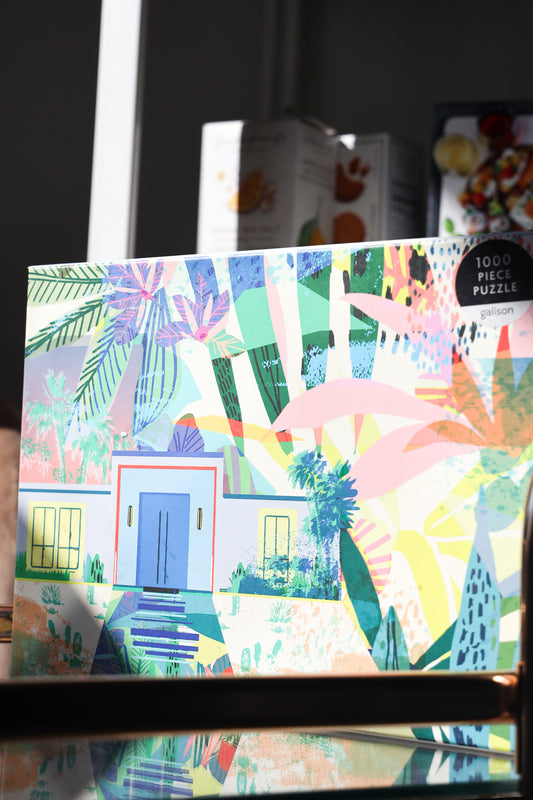 Modern Desert Villa Puzzle – 1000 Pieces