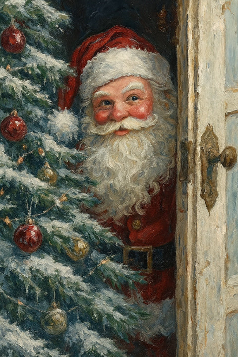 Santa’s View - Digital Art Print