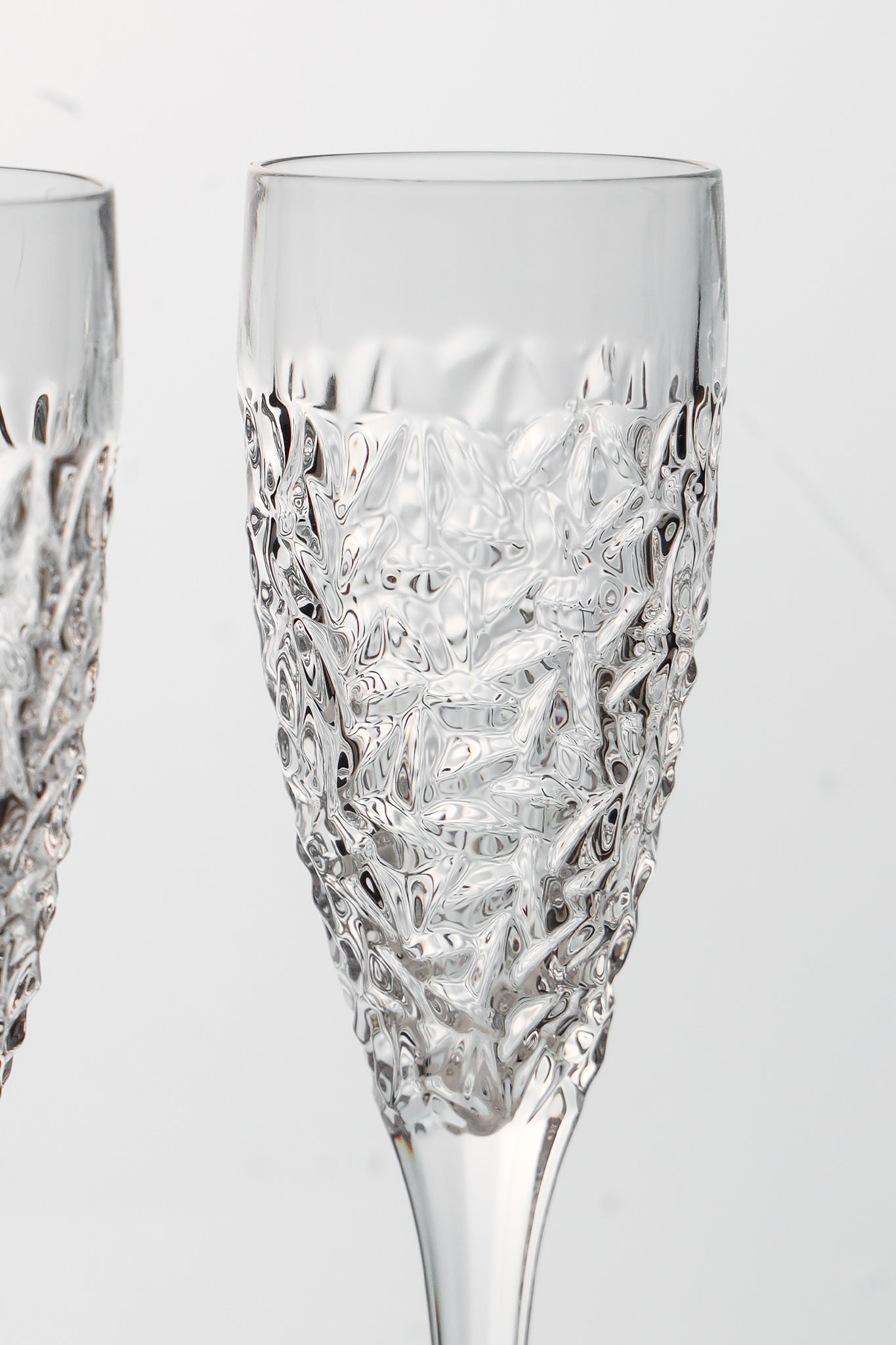 Ice Cold Champagne Flutes