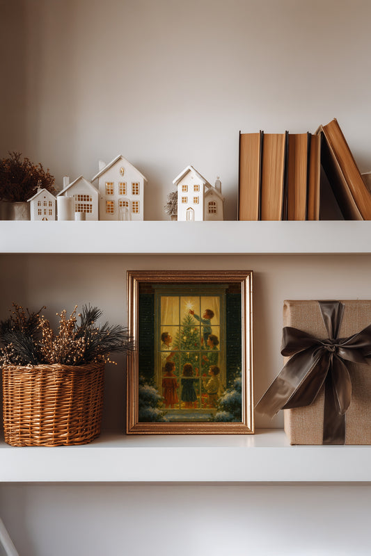 Merry Moments, Full Hearts - Digital Art Print